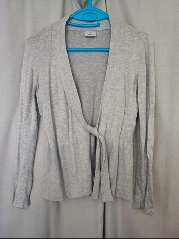 Gilet cardigan cache coeur à nouer M&S mode taille S