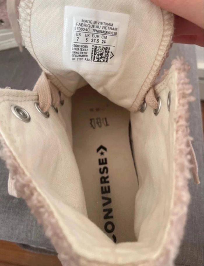 Chaussure baskets converse - taille 37,5 - photo numéro 6