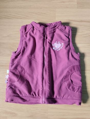 Veste sans manche 24 mois