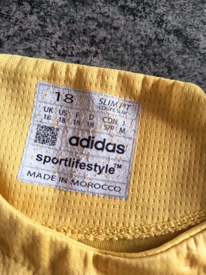 Maillot de foot taille 18 ans adidas - photo numéro 2