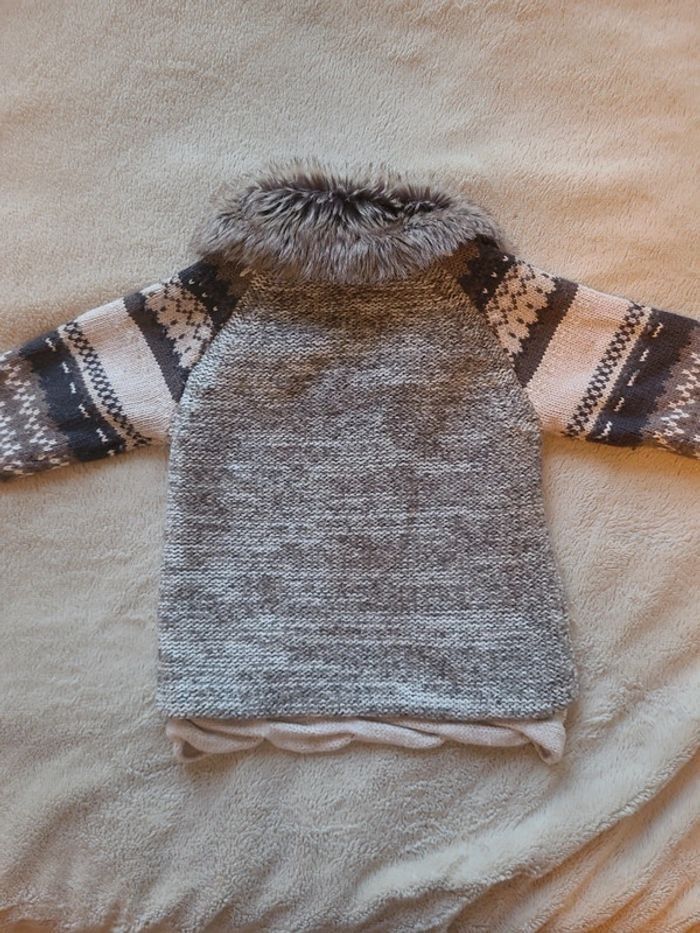 Gilet tricot fillette 18 mois - photo numéro 5