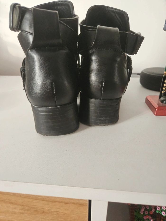 Bottines noir " Justfab/ taille 40" - photo numéro 7