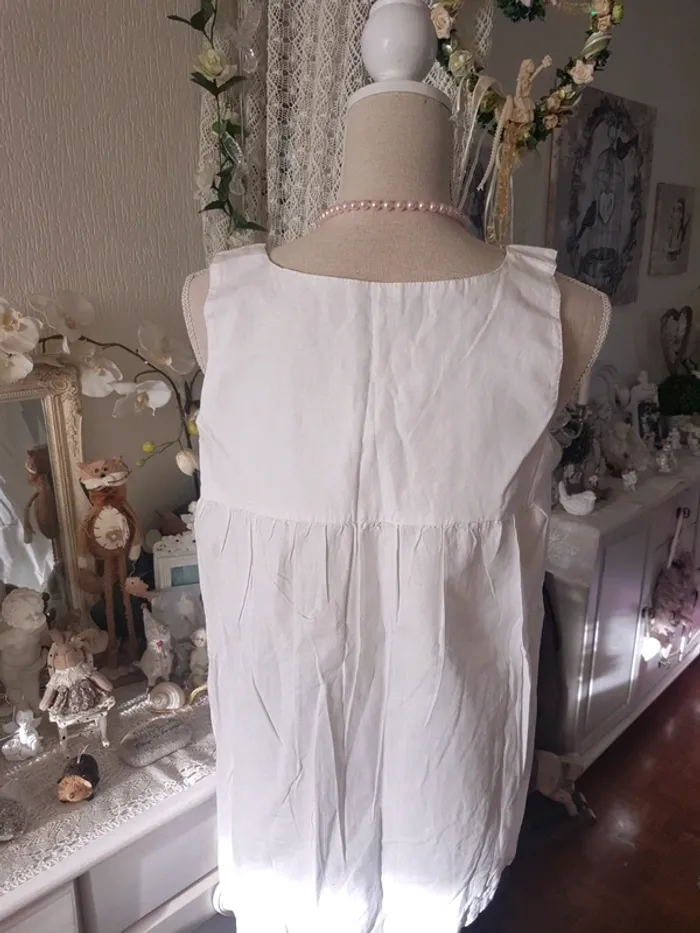 Tunique blanche Toumai T 40 Neuve - photo numéro 3