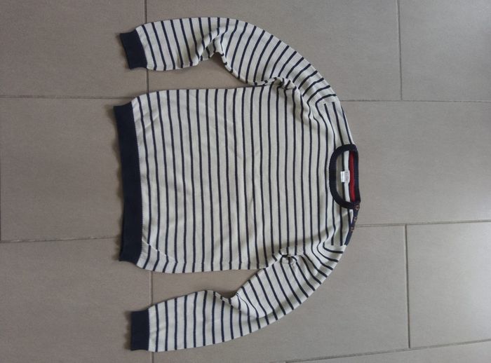 Pull rayé garçon 12 ans