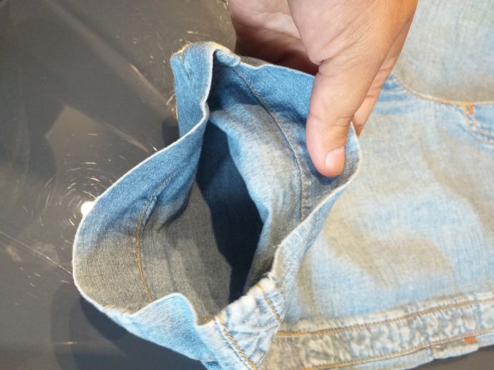 bermuda en jeans souple - photo numéro 4