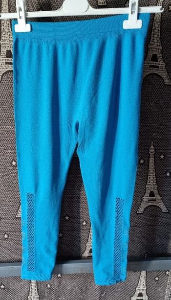Legging bleu clair taille 40-42
