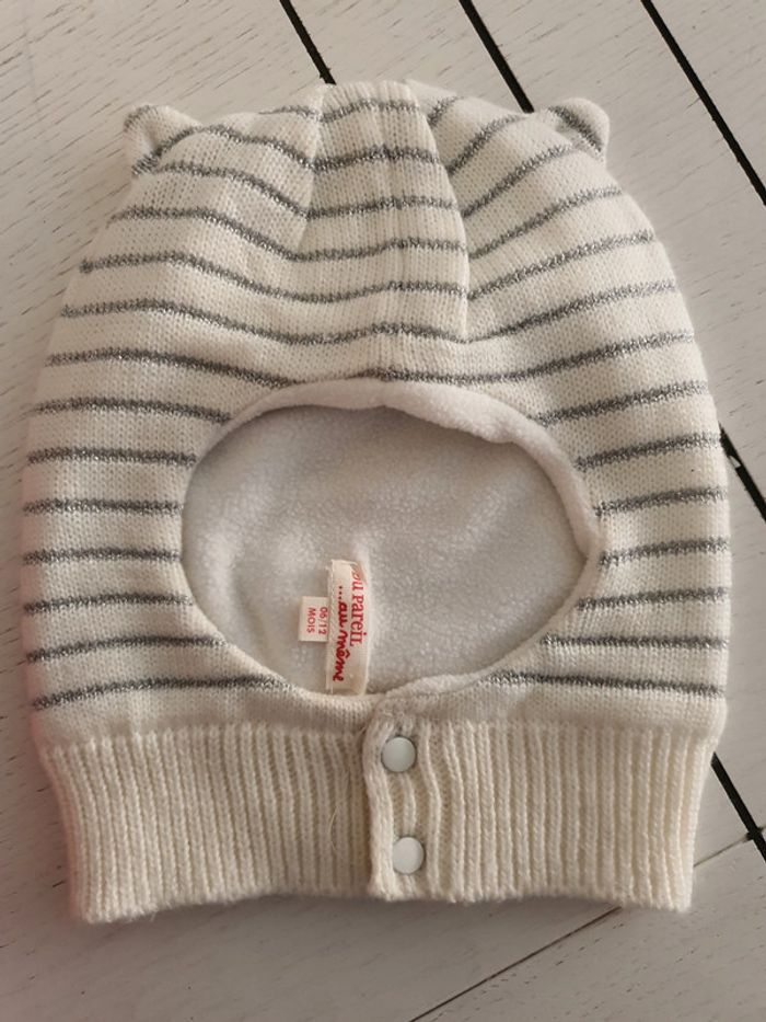 Bonnet dpam 6/12 mois neuf