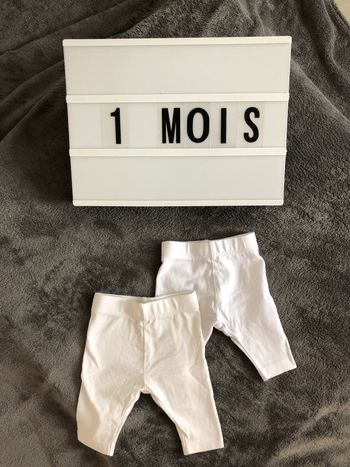 Lot leggings 1 mois