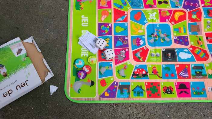 TAPIS JEU DE L'OIE GÉANT - photo numéro 4