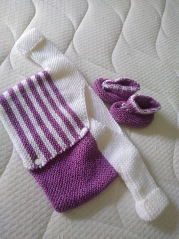 Brassière et chaussons