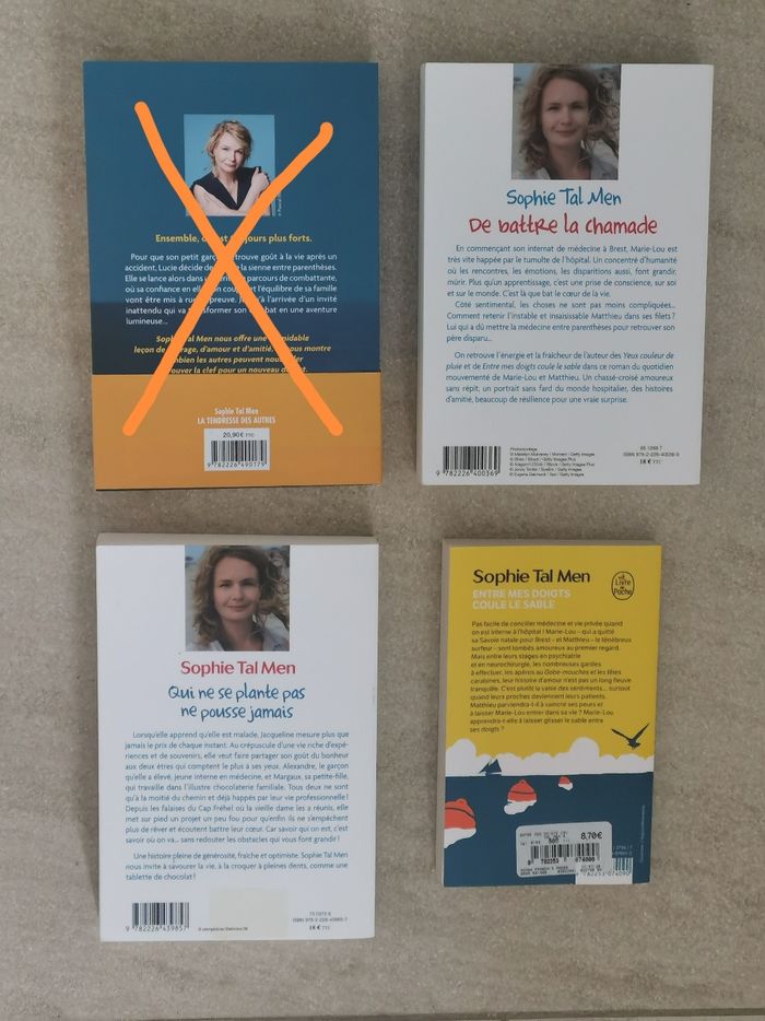 19 € avec code réduction - 3 romans de Sophie Tal men - 2 Grands format + 1 livre de poche - photo numéro 3