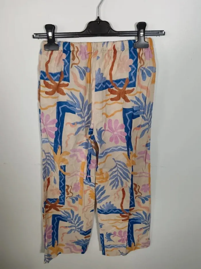 C3 pantalon fin fleurs 12 - photo numéro 2