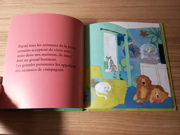 Livre Les animaux de la maison de C. Dolto - photo numéro 2