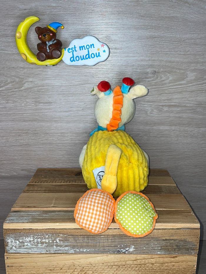 MD165 doudou girafe 🦒 mots d’enfants - photo numéro 2
