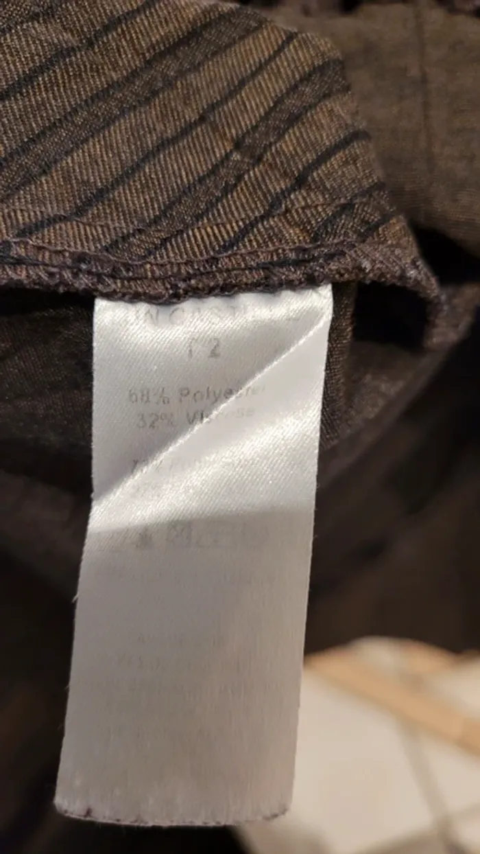 Robe bretelles été marron - photo numéro 4