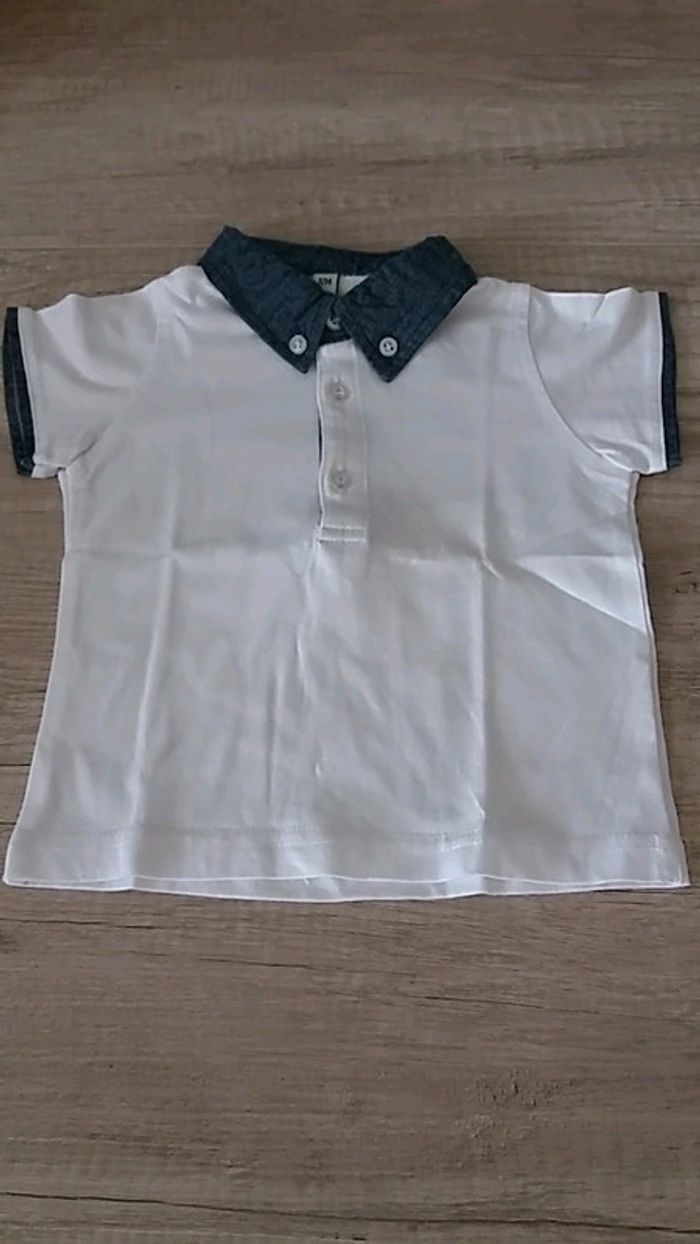 Ensemble 12 mois salopette et tee shirt - photo numéro 5