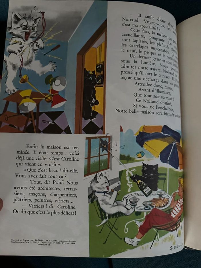 1969 Grand album Hachette livre ancien Les Trésors de Pierre Probst Caroline Pouf Youpi - photo numéro 10