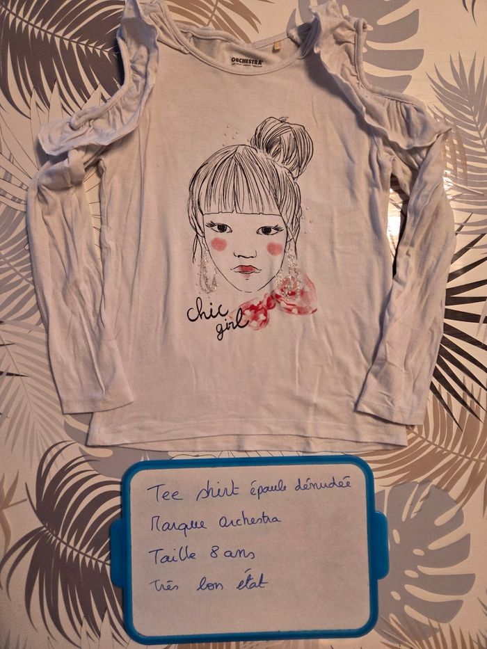 Tee shirt épaules denudees