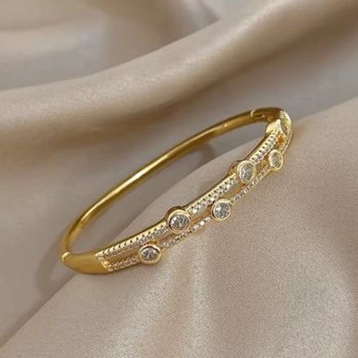 Magnifique Bracelet plaqué or 18 carats - photo numéro 3