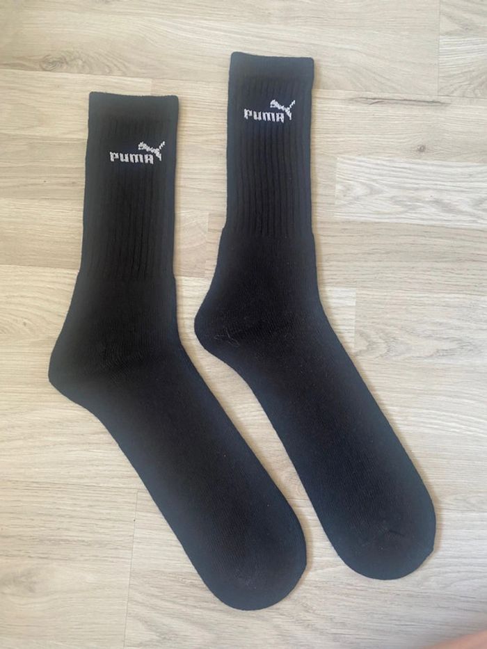 Chaussettes Puma noire - photo numéro 3
