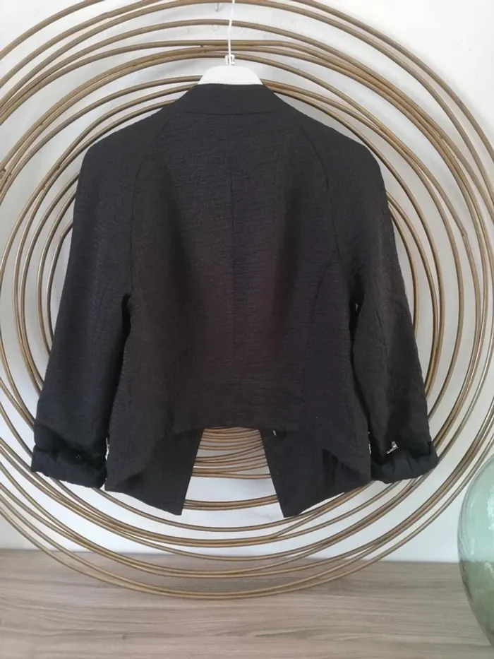 Veste blazer noire Taille S - photo numéro 6
