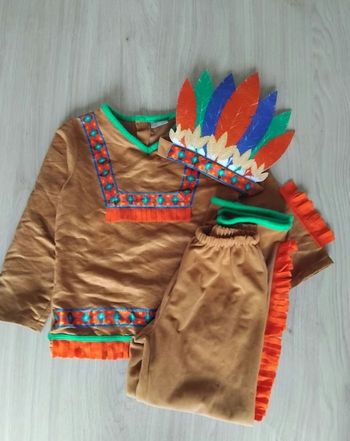 Déguisement Indien 6 - 8 ans Garçon Carnaval 🎉