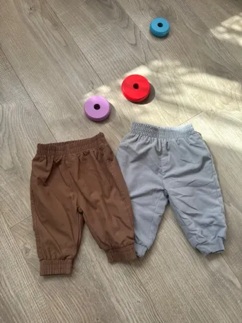Lot de 2 pantalons bébé