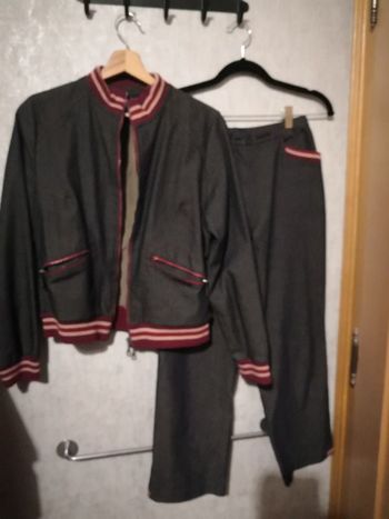 ensemble pantacourt + veste