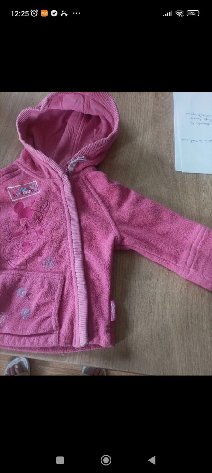 Veste Minnie 24 mois - photo numéro 2