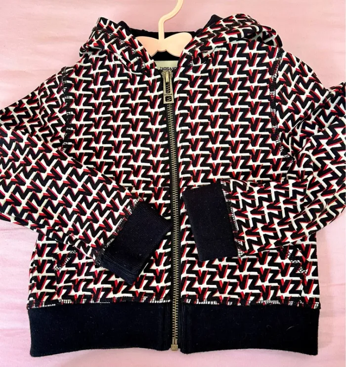 Sweat zippé à capuche - photo numéro 4