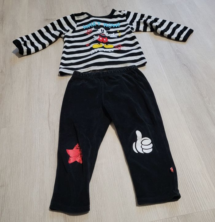 Pyjama deux pièces Mickey Disney 23 mois