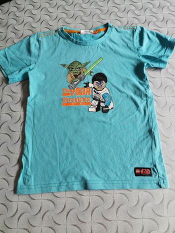 Tee shirt Lego Yoda 7 ans
