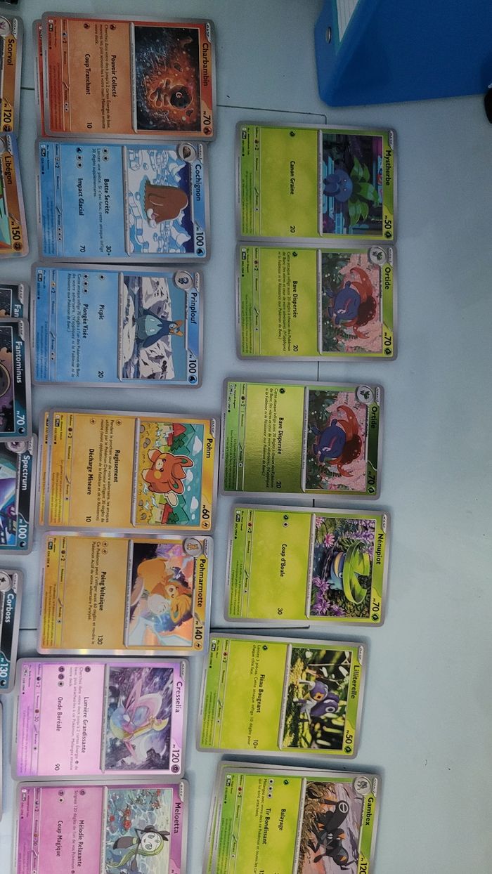 Lots de cartes flammes fantasmagoriques - photo numéro 2