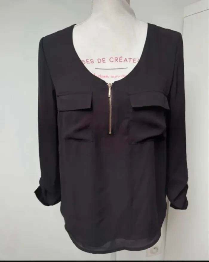 Blouse noire femme Pimkie taille 36 ou S