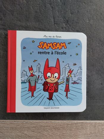 Livre enfant : Samsam rentre à l'école