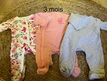 Lot pyjamas 3 mois
