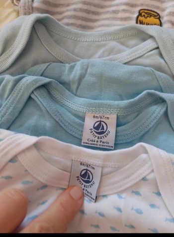 Lot  20 pieces bébé mixte 6 mois short bodies Tee-shirt  ect