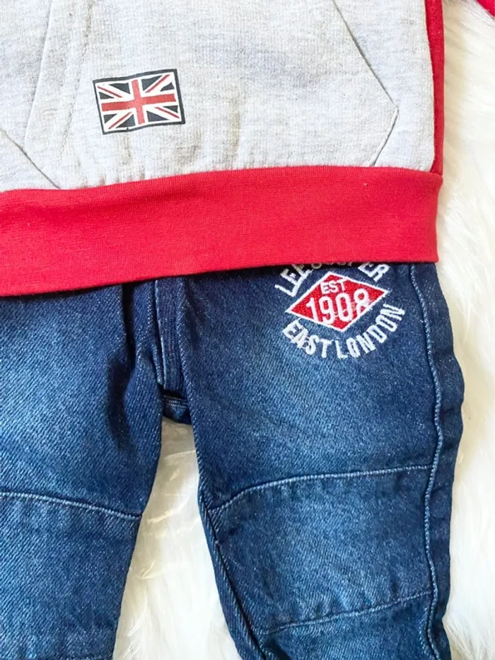 Ensemble Lee Cooper 2 pièces – 12 mois - Neuf, sous emballage d’origine, avec étiquette. - photo numéro 4