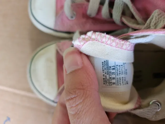 Converse rose - photo numéro 2