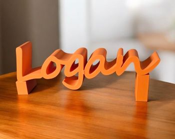 Prenom personnalisable en 3D