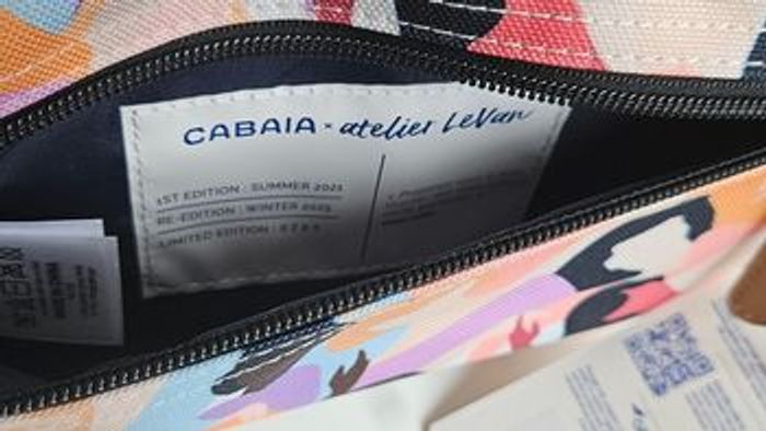 Pochette large pour sac à dos Cabaia Edition limitée Atelier Levan - photo numéro 4