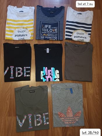Lot tee-shirts