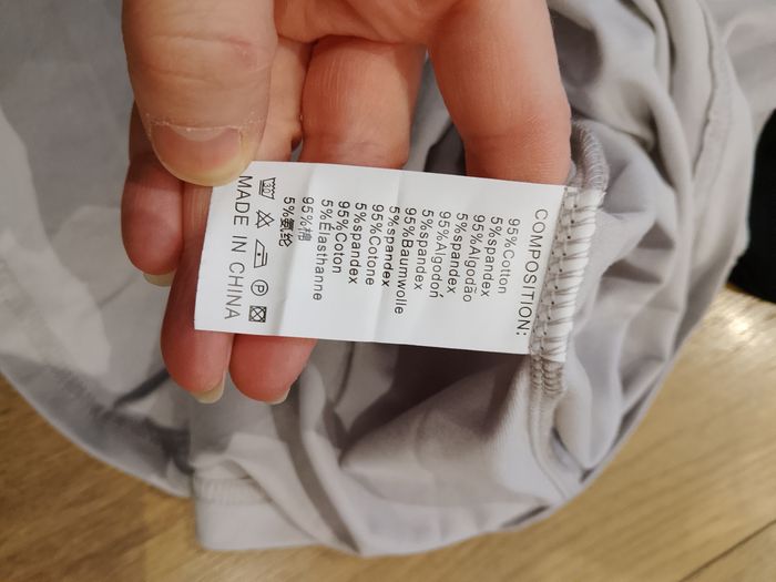 T-shirt manches courtes gris pour homme L New Mentality - photo numéro 5