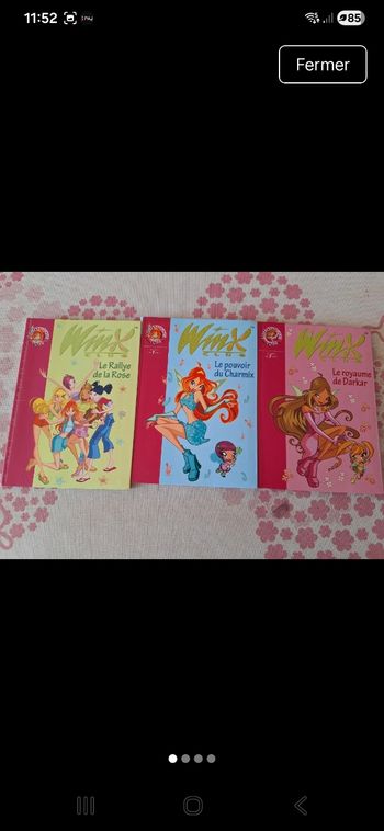 3 livres fille