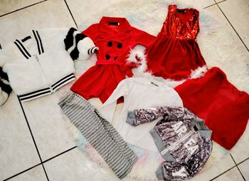 Lot noël 2 ans chicaprie 7 pièces fille fêtes mode