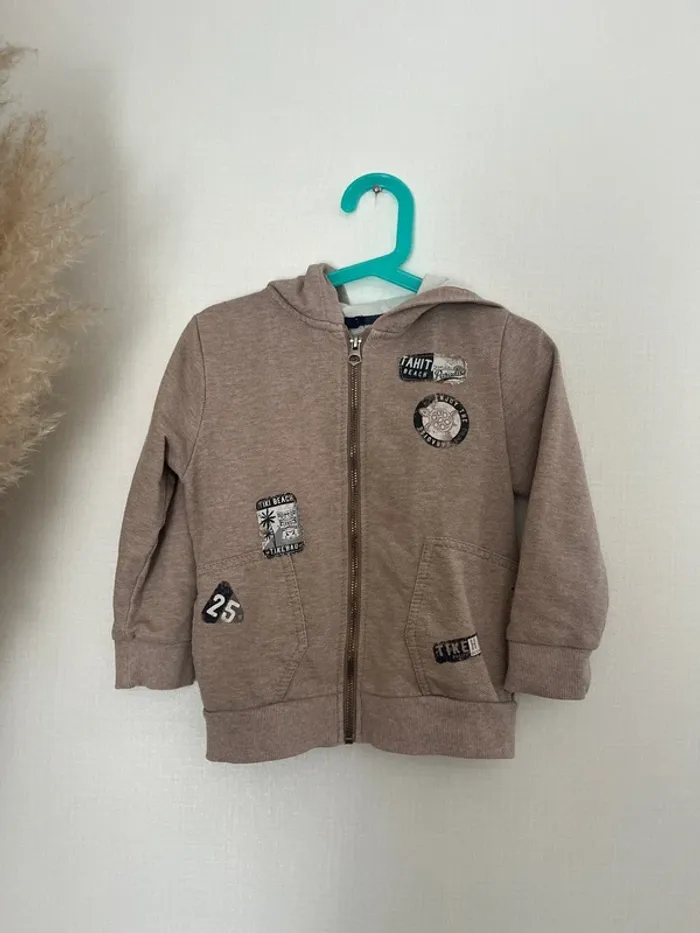 Gilet à zip