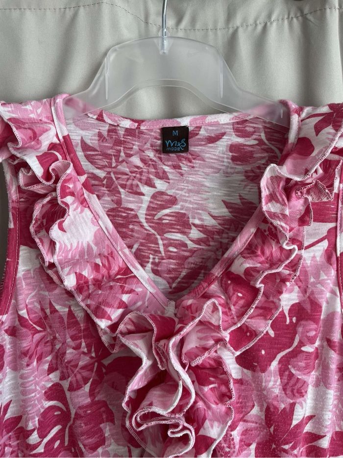 Débardeur M& S fleurie - photo numéro 5