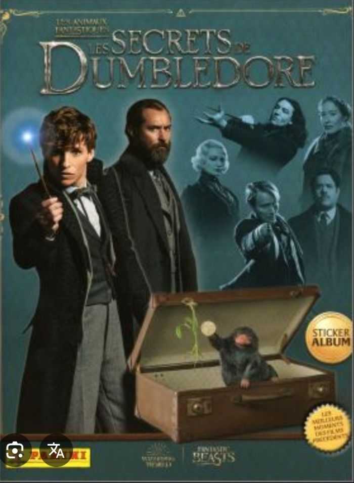 Stickers et cartes collection  panini le secret de dumblefore neufs