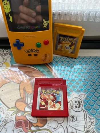 Pokémon rouge gameboy Colors