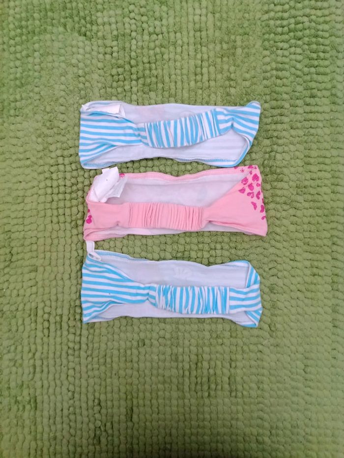 Lot de 3 bandeaux serre terre fille - photo numéro 2